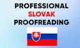 manually proofread and edit texts in slovak