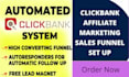 create clickbank affiliate system with follow up emails