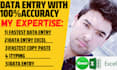 do fast data entry, copy paste and excel data entry