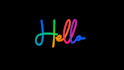 create handwritten animated video text