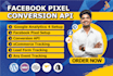 fix or setup facebook pixel conversion api, ga4 ecommerce tracking GTM
