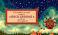 make a cool pixel background or scene