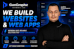 build unique website web aplication with next js or fix it