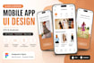 design a premium ios or android app UI in figma