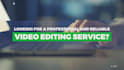 do professional video editing and motion graphics