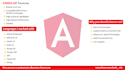create responsive website using  java, angular cli, nodejs, mongodb, postgresql,