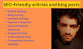 boost your SEO with expertly crafted content