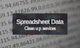 do excel spreadsheet data clean up, formatting
