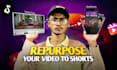 repurpose your podcast and long videos into shorts reels and tiktok