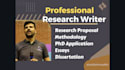 write articles, research proposal, methodology, case study