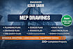 draw your architectural, electrical, plumbing plans, mep drawings