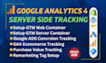 do ga4 server side tracking, ga4 ecommerce tracking, enhanced conversion on GTM