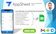 create your mobile app using appsheet and googlesheet