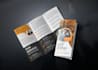 design bifold or trifold brochure, menu, catalog, sale sheet