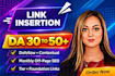 do link insertion,high da link building,niche edits for SEO backlinks
