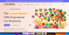create and improve the october cms website