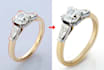 jewelry retouching, product photoshop editing