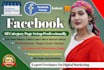 do facebook responsive page creation, fan page setup, banner, and cover design