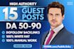 do high da90 dofollow guest post with contextual SEO backlinks