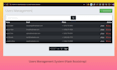 create a responsive python flask web app with postgresql