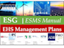 prepare esms manual, esmp, esia, and esg strategy, sustainability plan