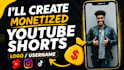 create viral youtube shorts for quick channel monetization
