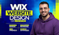 build wix website design, redesign wix website or wix website development