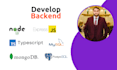 be your node js developer for backend and apis development