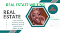 offer real estate  writing