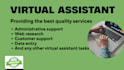 be your virtual assistant for admin support, data entry and web research