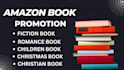 promote christian book, amazon book ,romance book, kindle book, children book