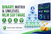 make binary plan, matrix, unilevel, hybrid MLM plan