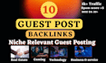 build google indexable guest post backlinks