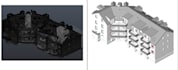 convert point cloud to revit 3d model and bim lod 300
