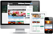 create responsive web design with HTML CSS and javascript