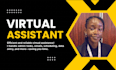 be your personal administrative virtual assistant