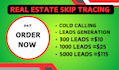do real estate skip tracing and lead generation