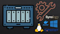 setup or fix linux windows docker synology nas