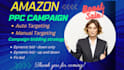 setup amazon fba PPC campaign and SEO advertisement management
