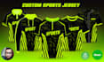 do custom, unique, sublimation jersey and sportswear design