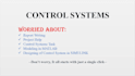 assist you in control systems
