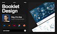 create a modern layout for your business report or booklet