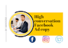 write highly converting social media ad copy in 24h