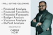 do the financial, feasibility, budget and variance analysis