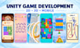 develop hyper casual puzzle or mobile game in unity for android and ios