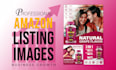 design amazon product listing images, product image editing, a plus content