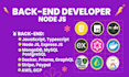 be your express js node js developer or react js website backend developer
