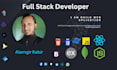 be your full stack web developer in react,  express, nodejs