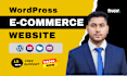 develop wordpress ecommerce website or online store using woocommerce