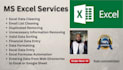 do excel data cleaning, excel data formatting, and formula automation